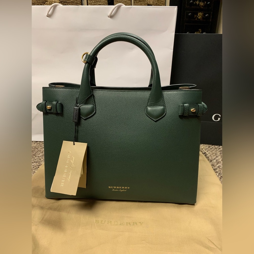 Burberry Green Satchel Crossbody
Medium Bag